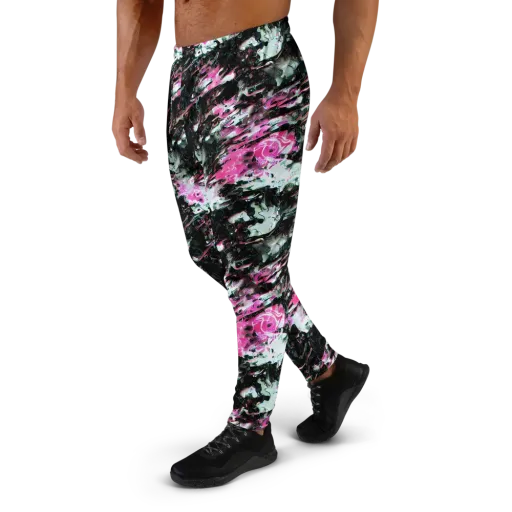 Neon Blackwater on a Men's Joggers