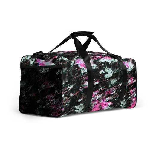 Neon Blackwater on a Duffle Bag