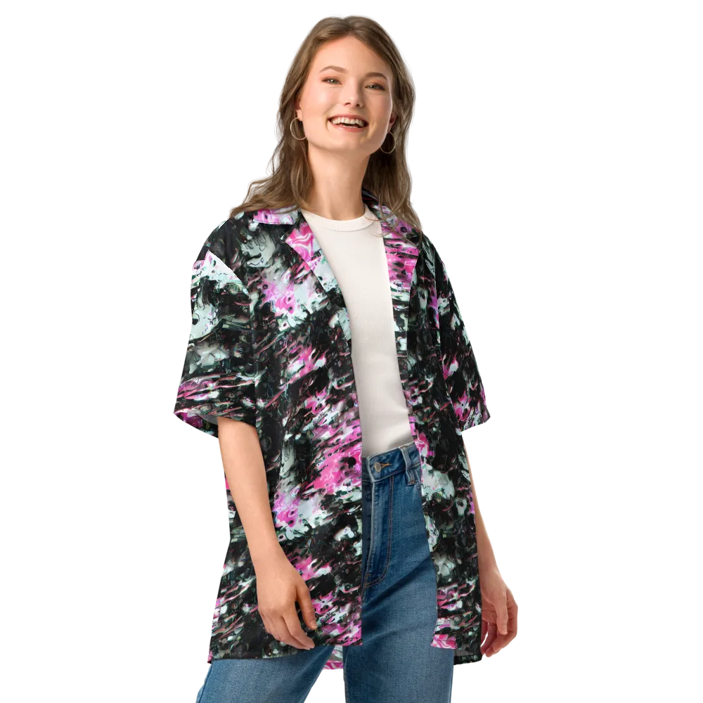 Neon Blackwater on Button Shirt — Front
