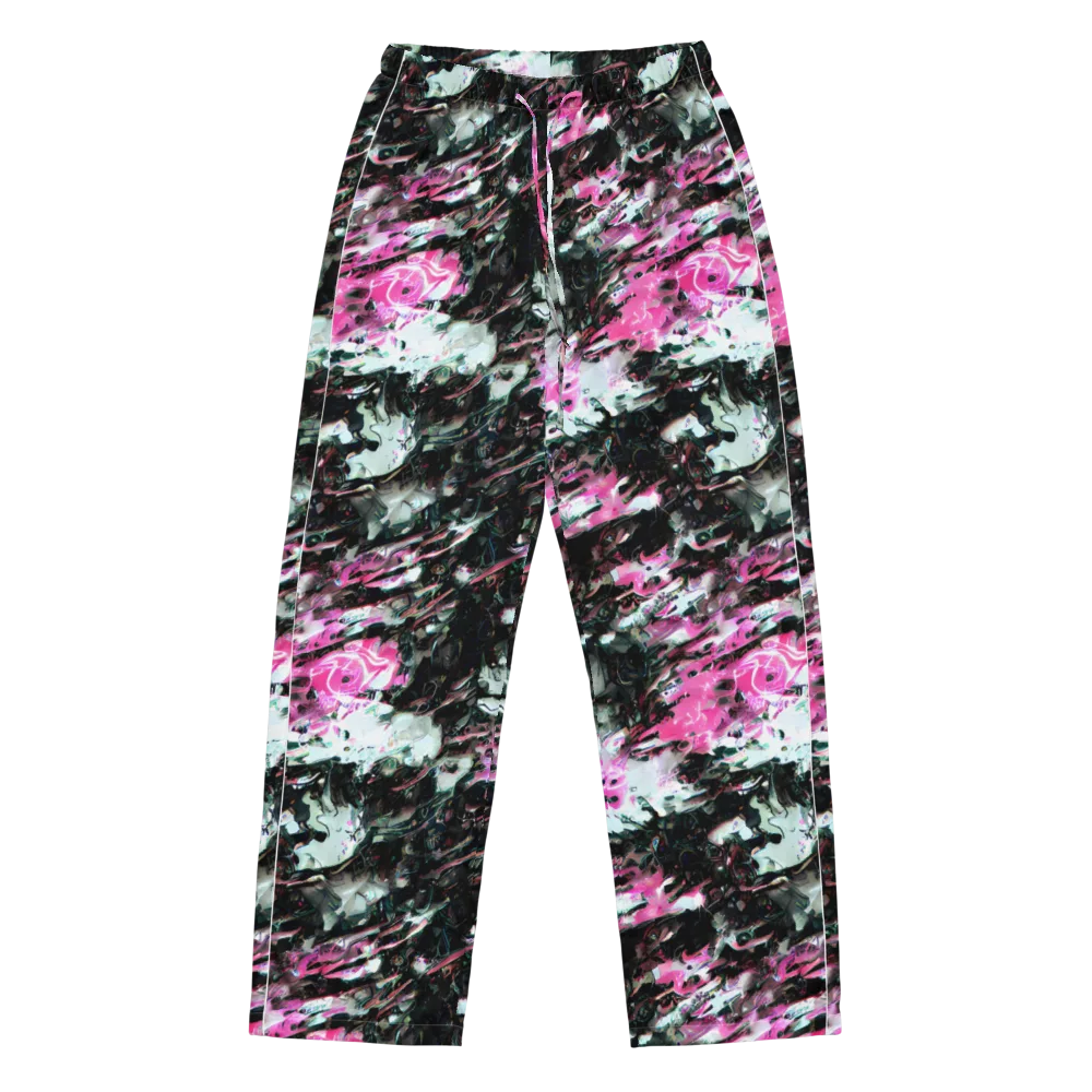 Neon Blackwater on Women's Pajama Pants — Front