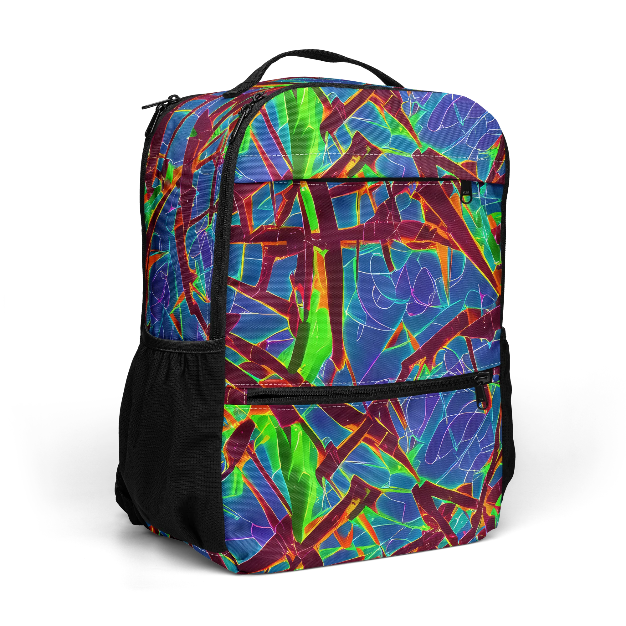 Luminous Crackle on Utility Backpack — Right Front