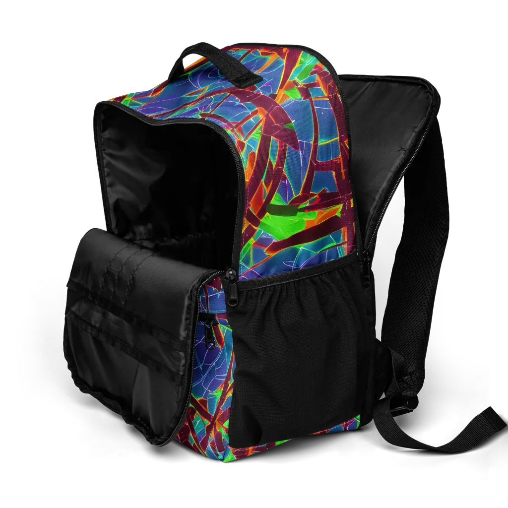 Luminous Crackle on Utility Backpack — Product details 2