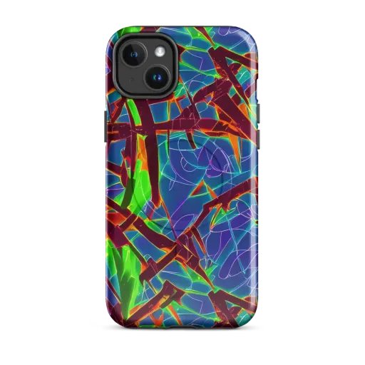 Luminous Crackle on a MagSafe Tough Case for iPhone®