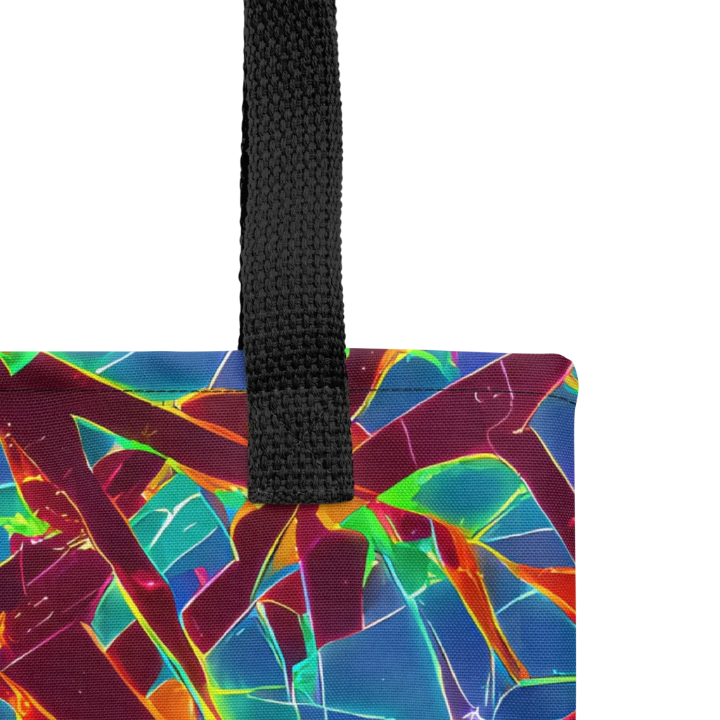 Luminous Crackle on Tote Bag — Product details