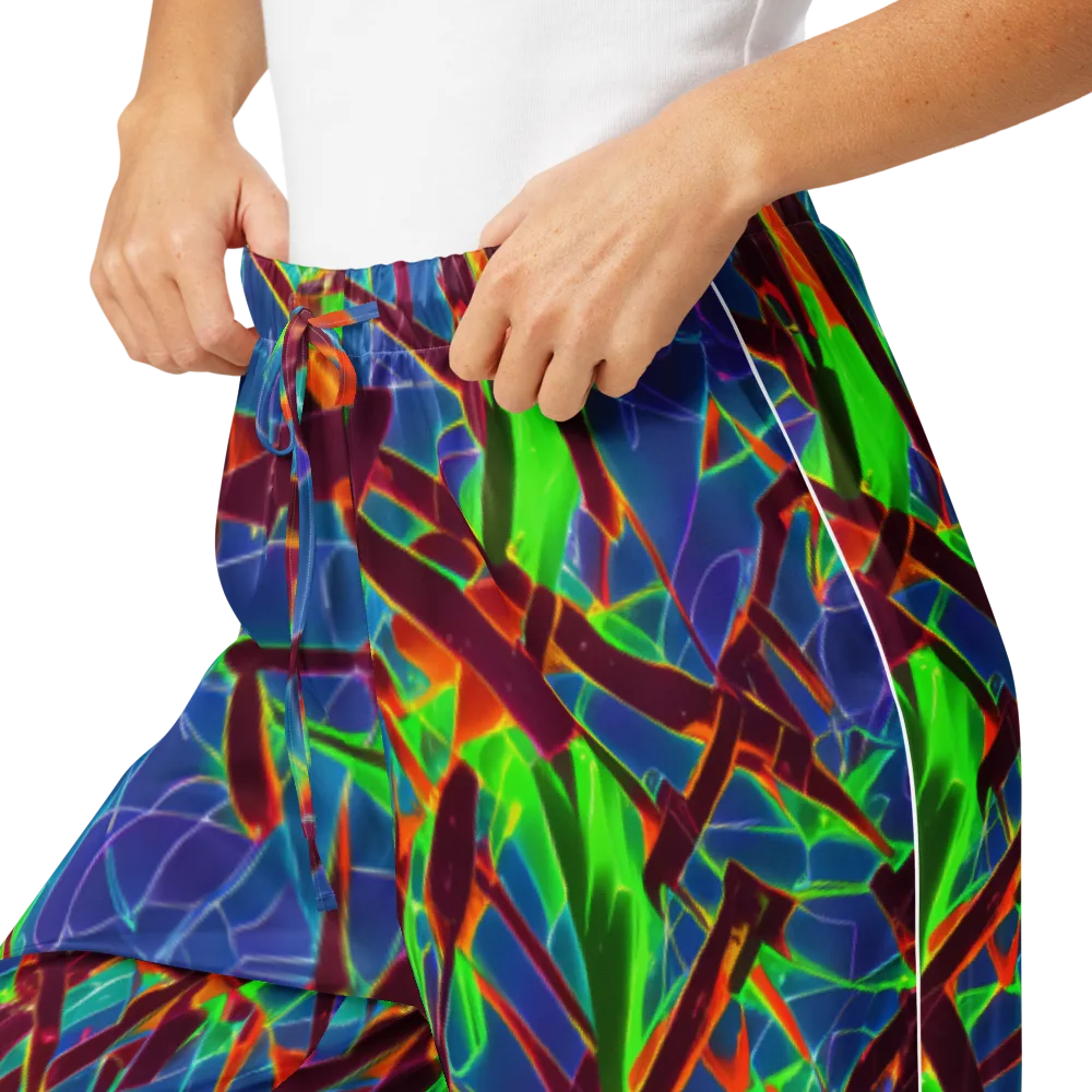 Luminous Crackle on Women's Pajama Pants — Product details