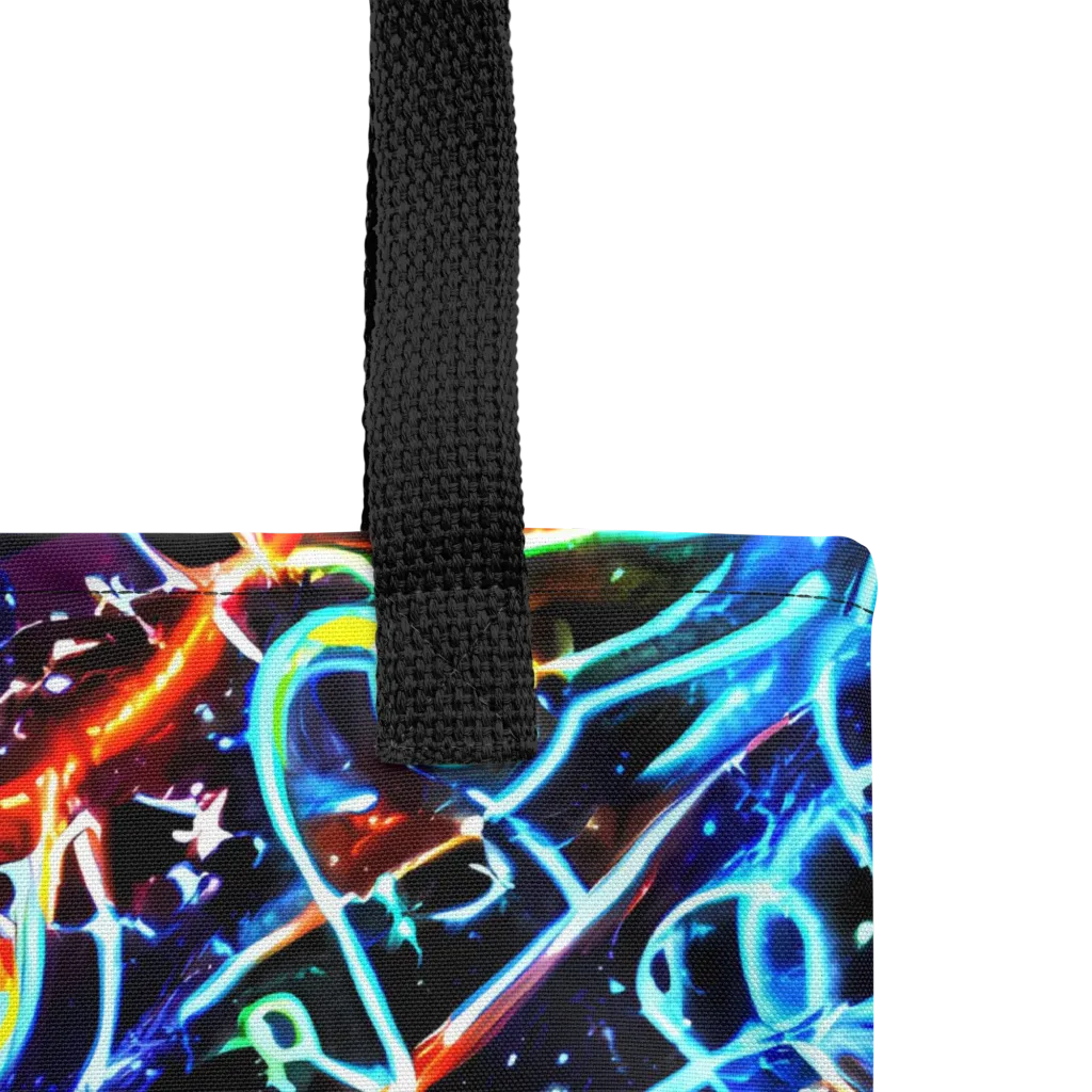 Starlit Scribble on Tote Bag — Product details