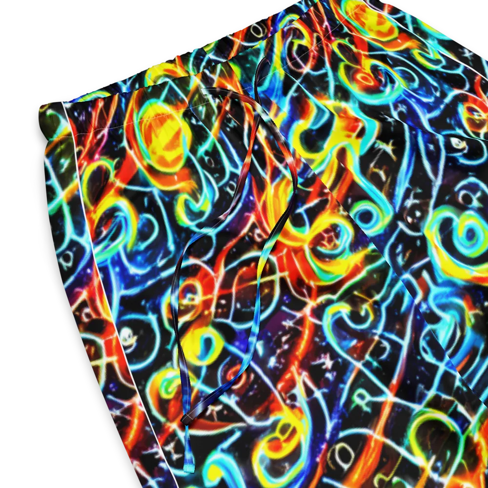 Starlit Scribble on Women's Pajama Pants — Product details