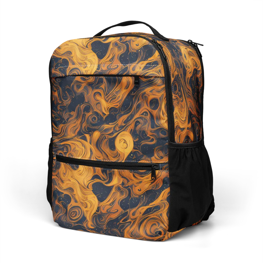 Burnished Orbit on Utility Backpack — Left Front