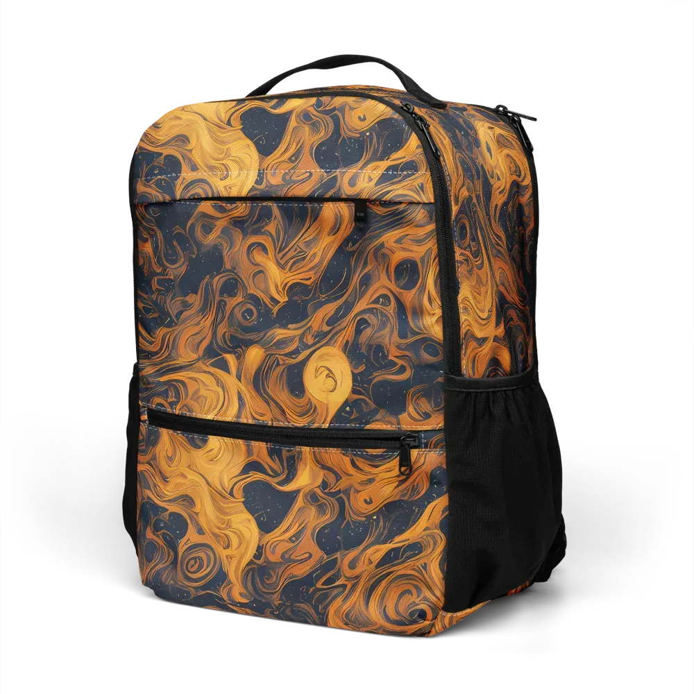 Burnished Orbit on Utility Backpack — Left Front