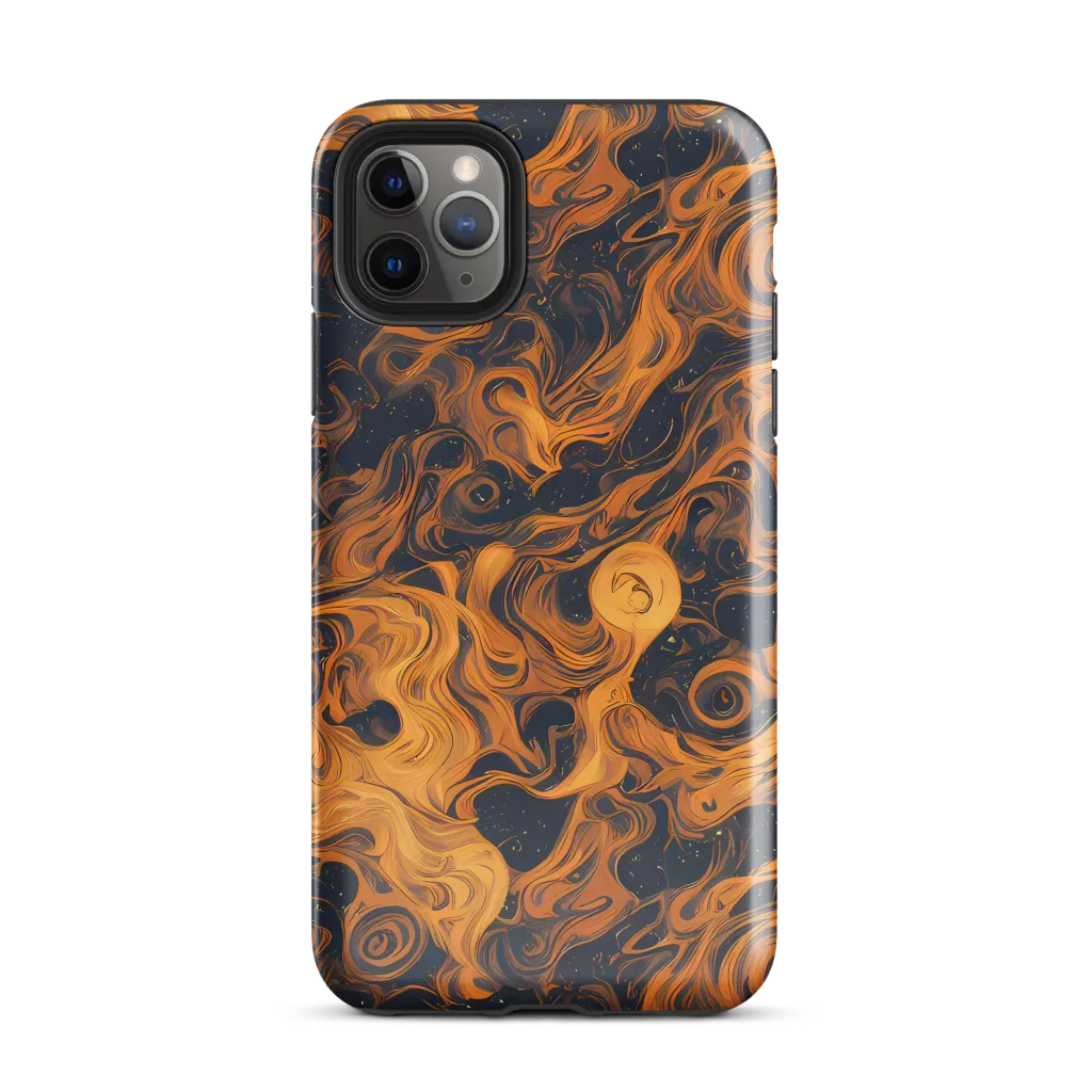 Burnished Orbit on Tough Case for iPhone® — Front
