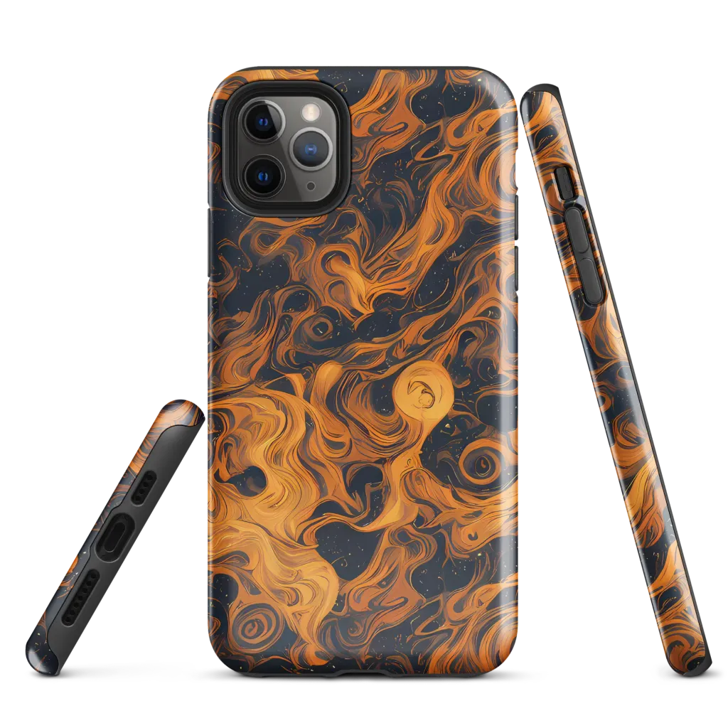 Burnished Orbit on Tough Case for iPhone® — Front