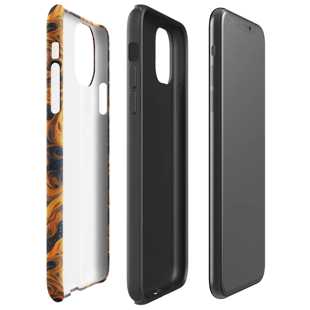 Burnished Orbit on Tough Case for iPhone® — Right