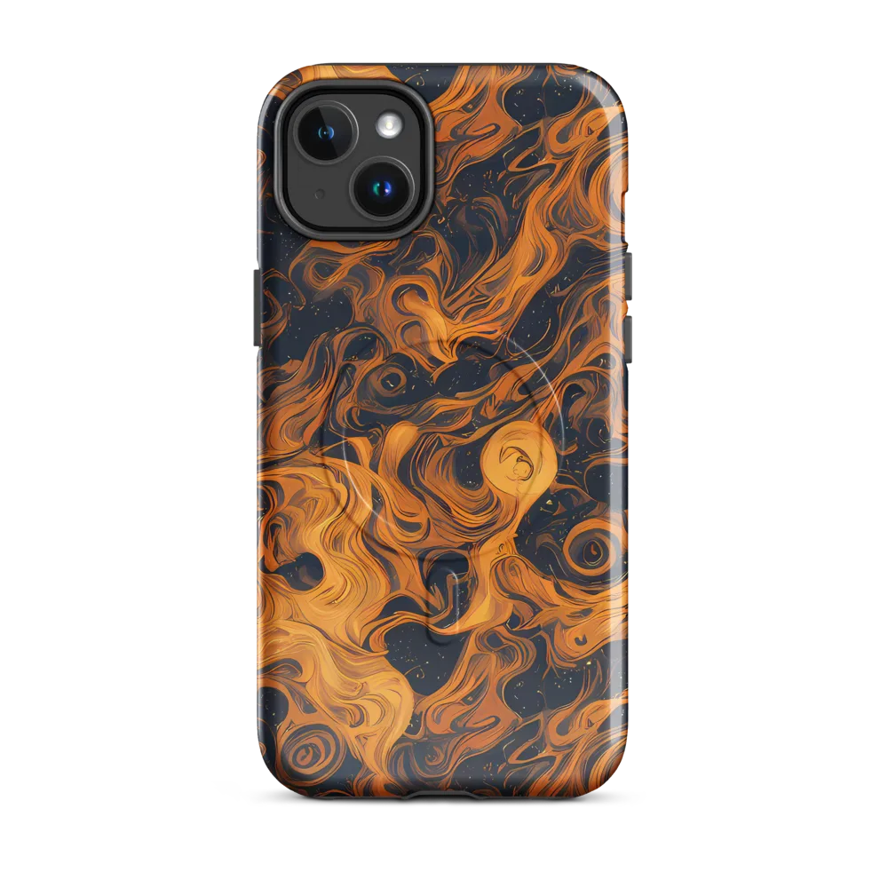 Burnished Orbit on MagSafe Tough Case for iPhone® — Front