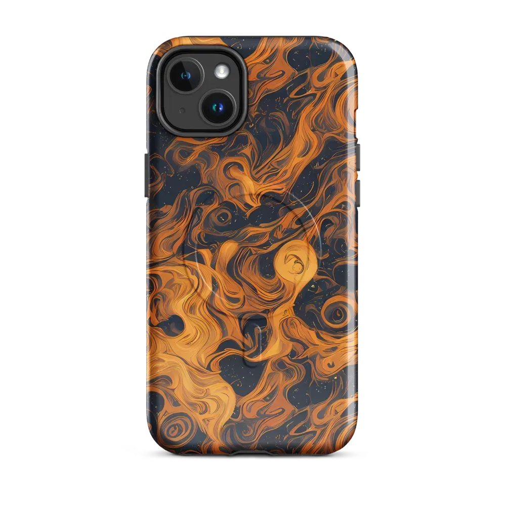 Burnished Orbit on MagSafe Tough Case for iPhone® — Front