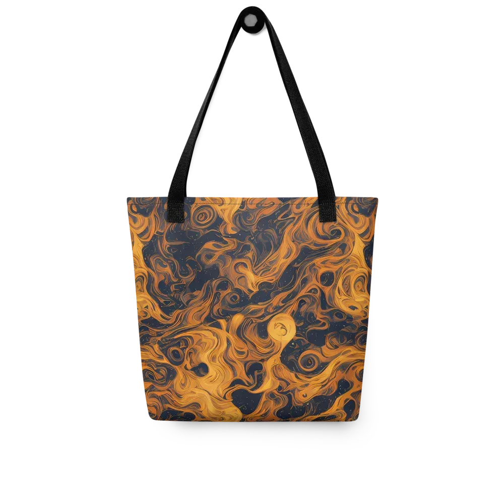 Burnished Orbit on Tote Bag — Front