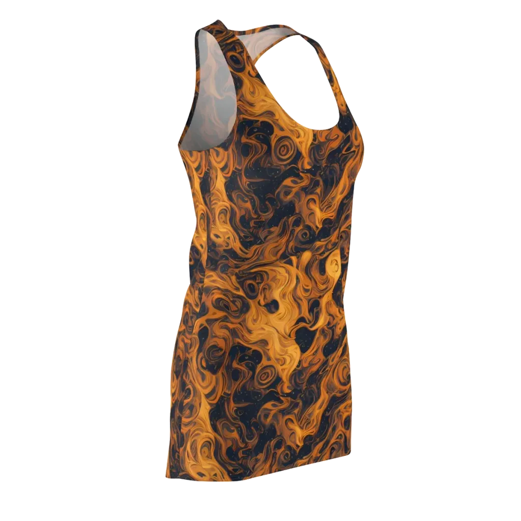 Burnished Orbit on Racerback Dress — Front Side