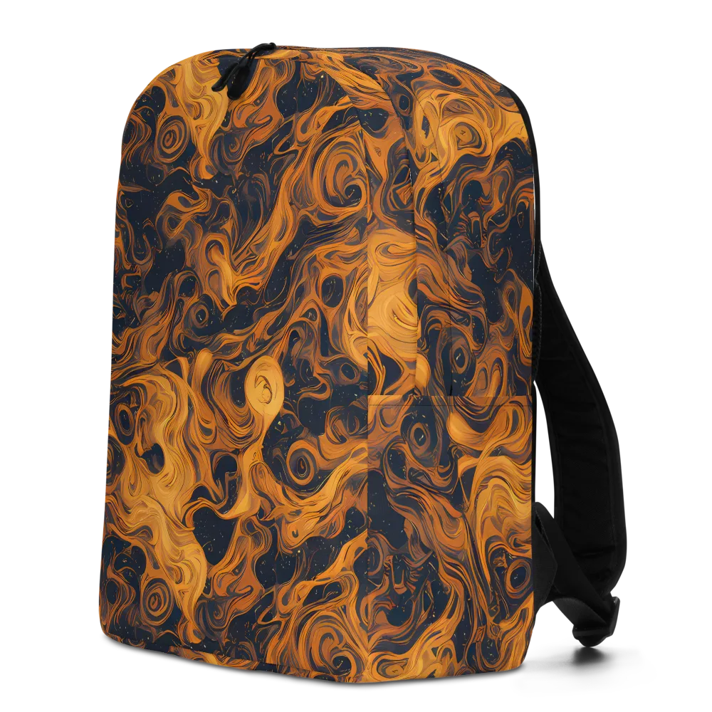 Burnished Orbit on Minimalist Backpack — Left