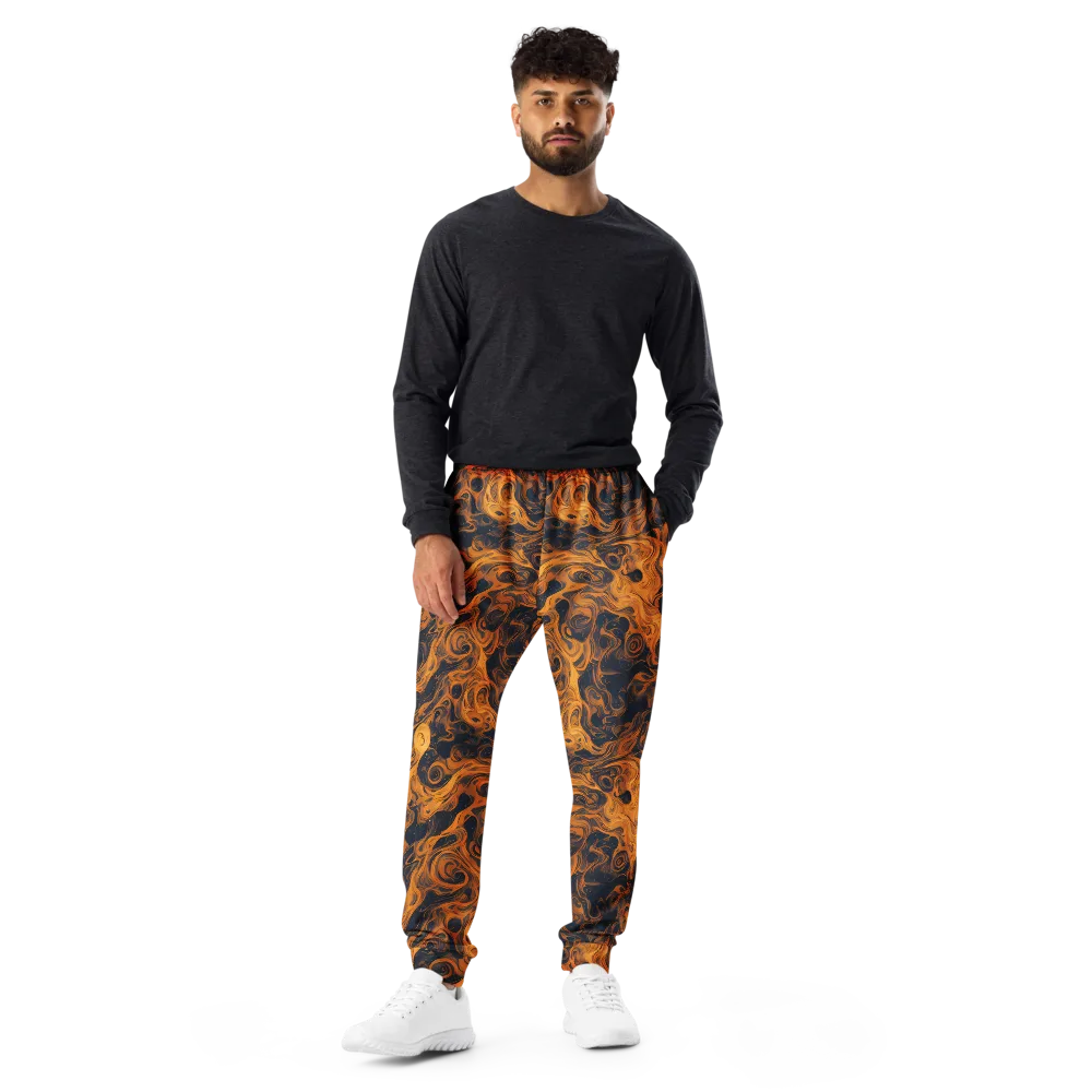 Burnished Orbit on Men's Joggers — Front