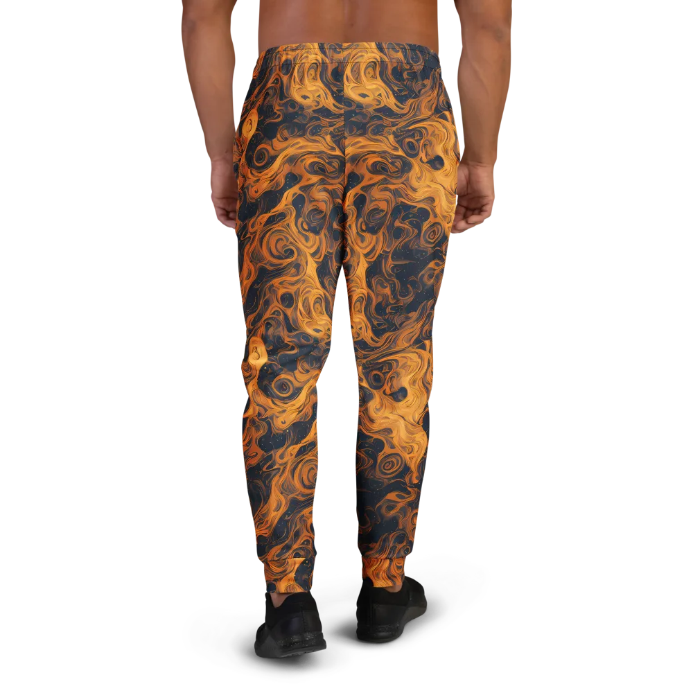 Burnished Orbit on Men's Joggers — Back