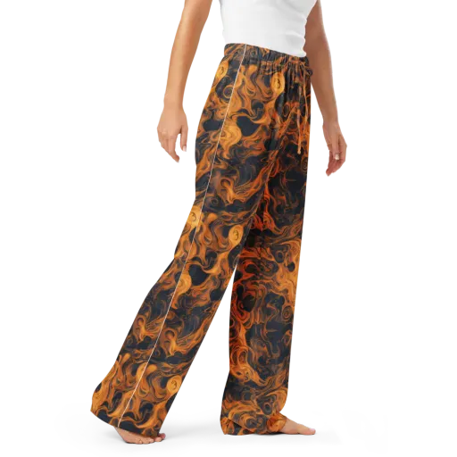 Burnished Orbit on a Women's Pajama Pants
