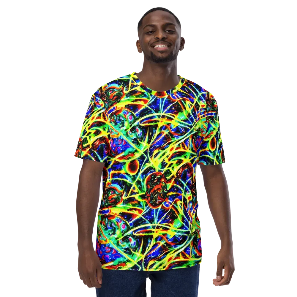 Luminous Overgrowth on Men's Crew Neck T-Shirt — Front