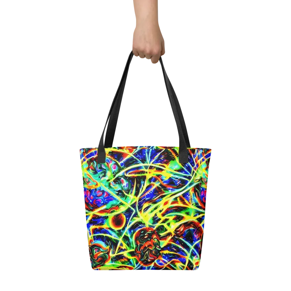 Luminous Overgrowth on Tote Bag — Front
