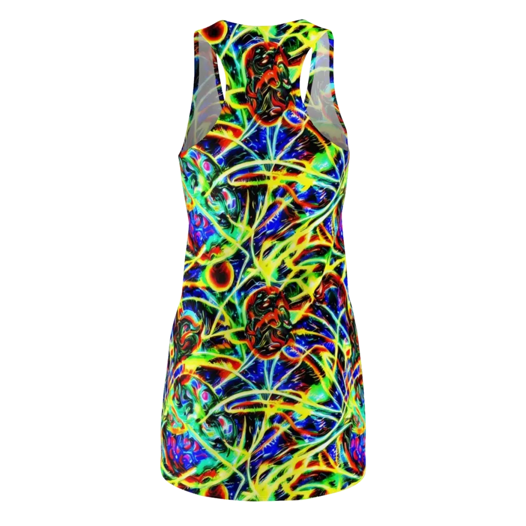 Luminous Overgrowth on Racerback Dress — Back