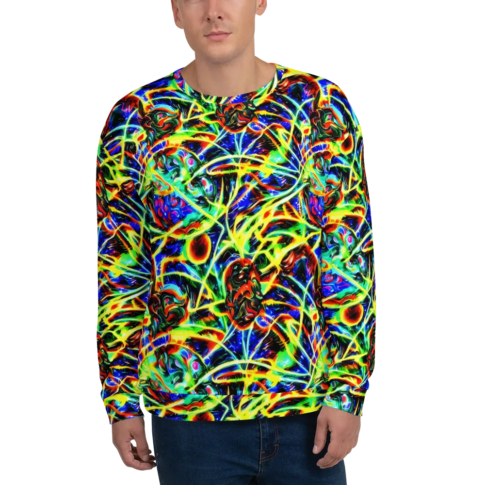 Luminous Overgrowth on Sweatshirt — Front