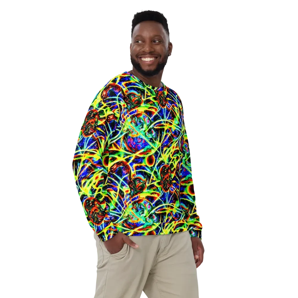 Luminous Overgrowth on Sweatshirt — Front