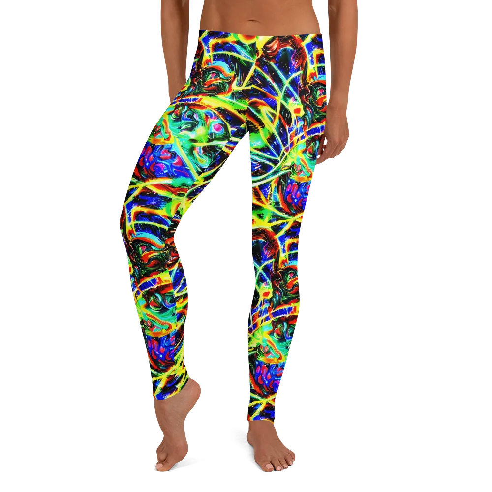 Luminous Overgrowth on Leggings — Front