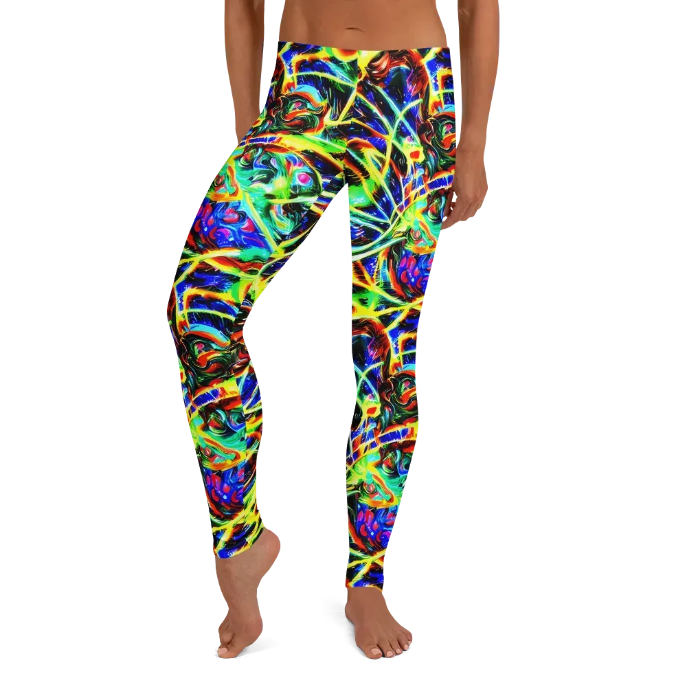 Luminous Overgrowth on Leggings — Front