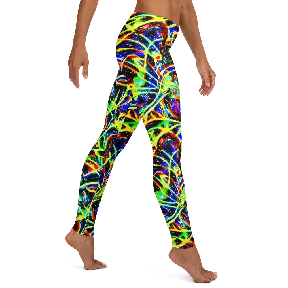 Luminous Overgrowth on Leggings — Right