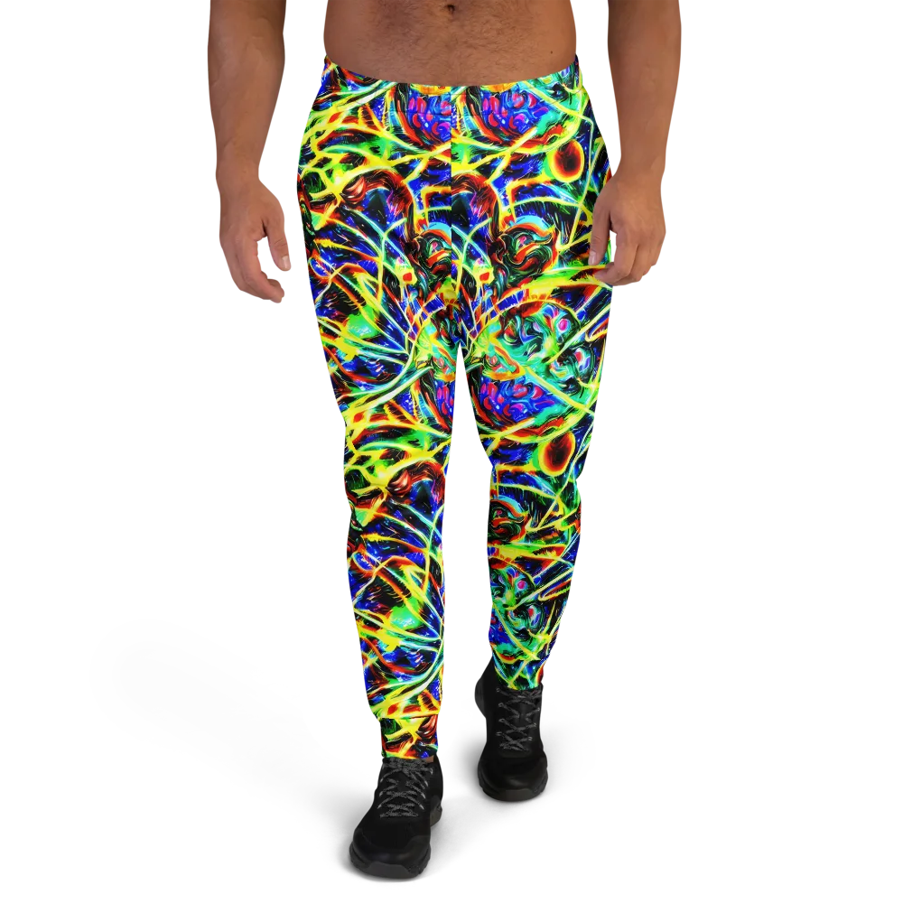 Luminous Overgrowth on Men's Joggers — Front