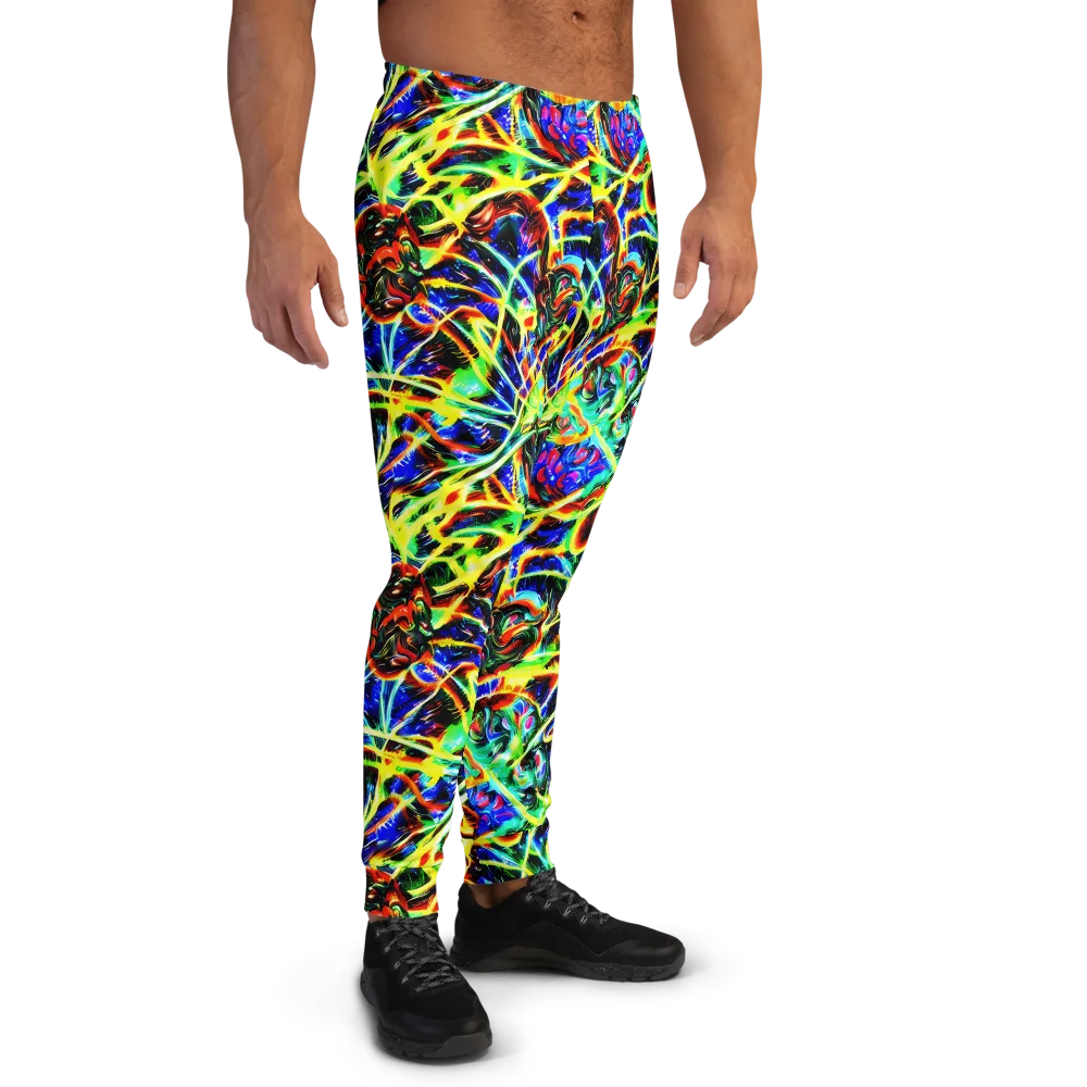 Luminous Overgrowth on Men's Joggers — Right
