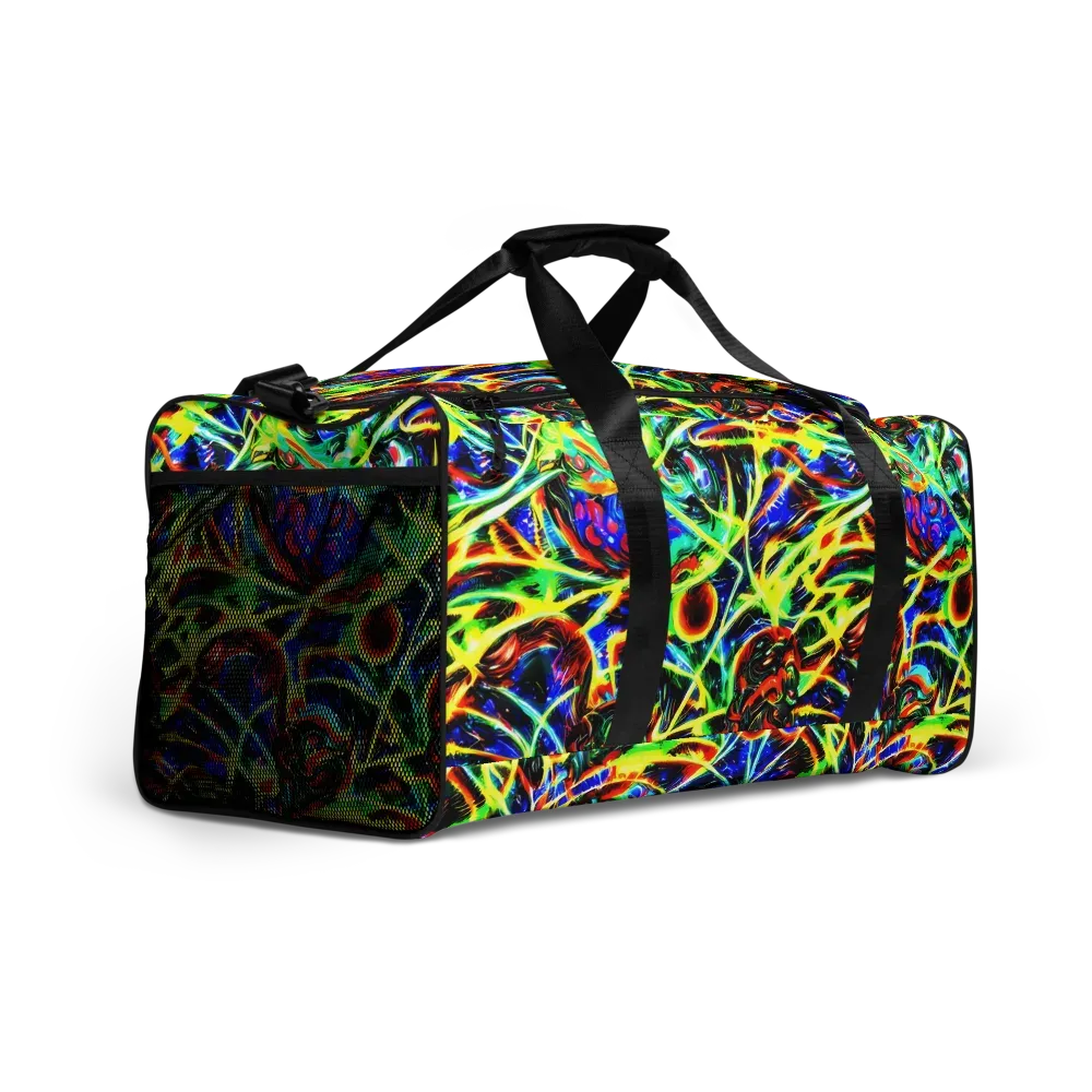 Luminous Overgrowth on Duffle Bag — Right Front