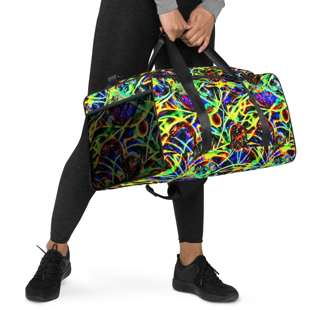 Luminous Overgrowth on Duffle Bag — Right Front