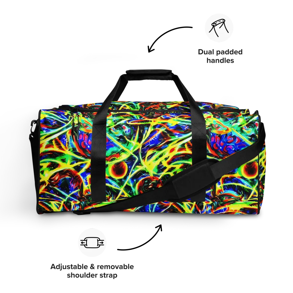 Luminous Overgrowth on Duffle Bag — Front