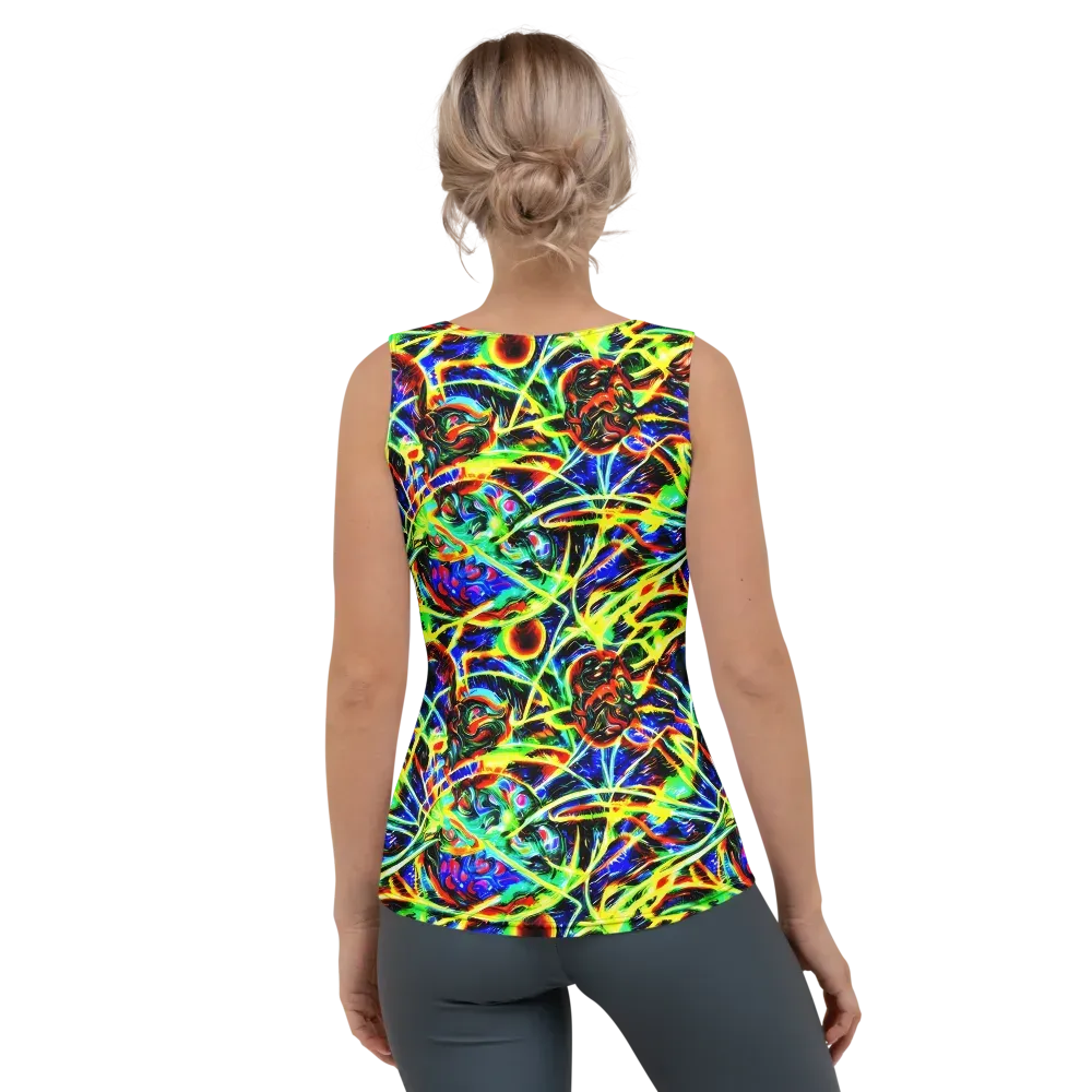 Luminous Overgrowth on Women's Tank Top — Back