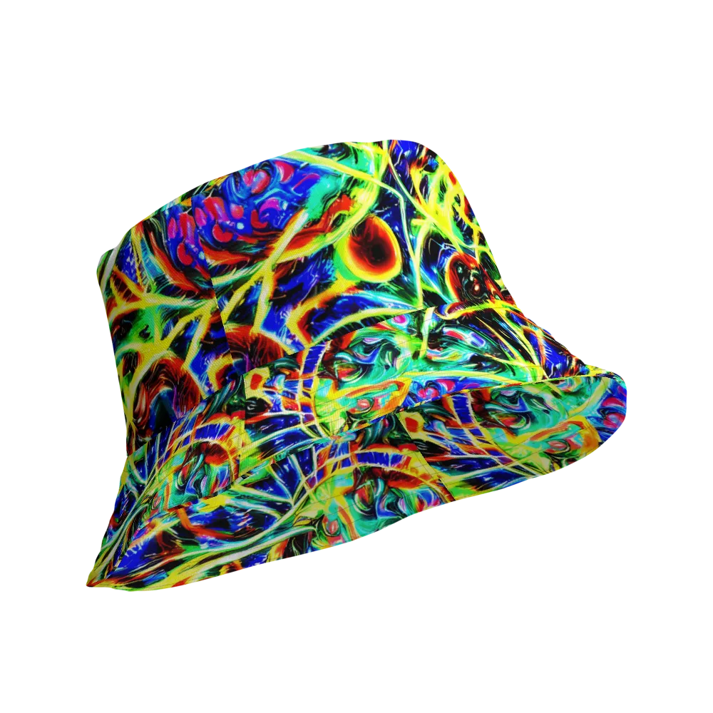Luminous Overgrowth on Reversible Bucket Hat — Product details Outside