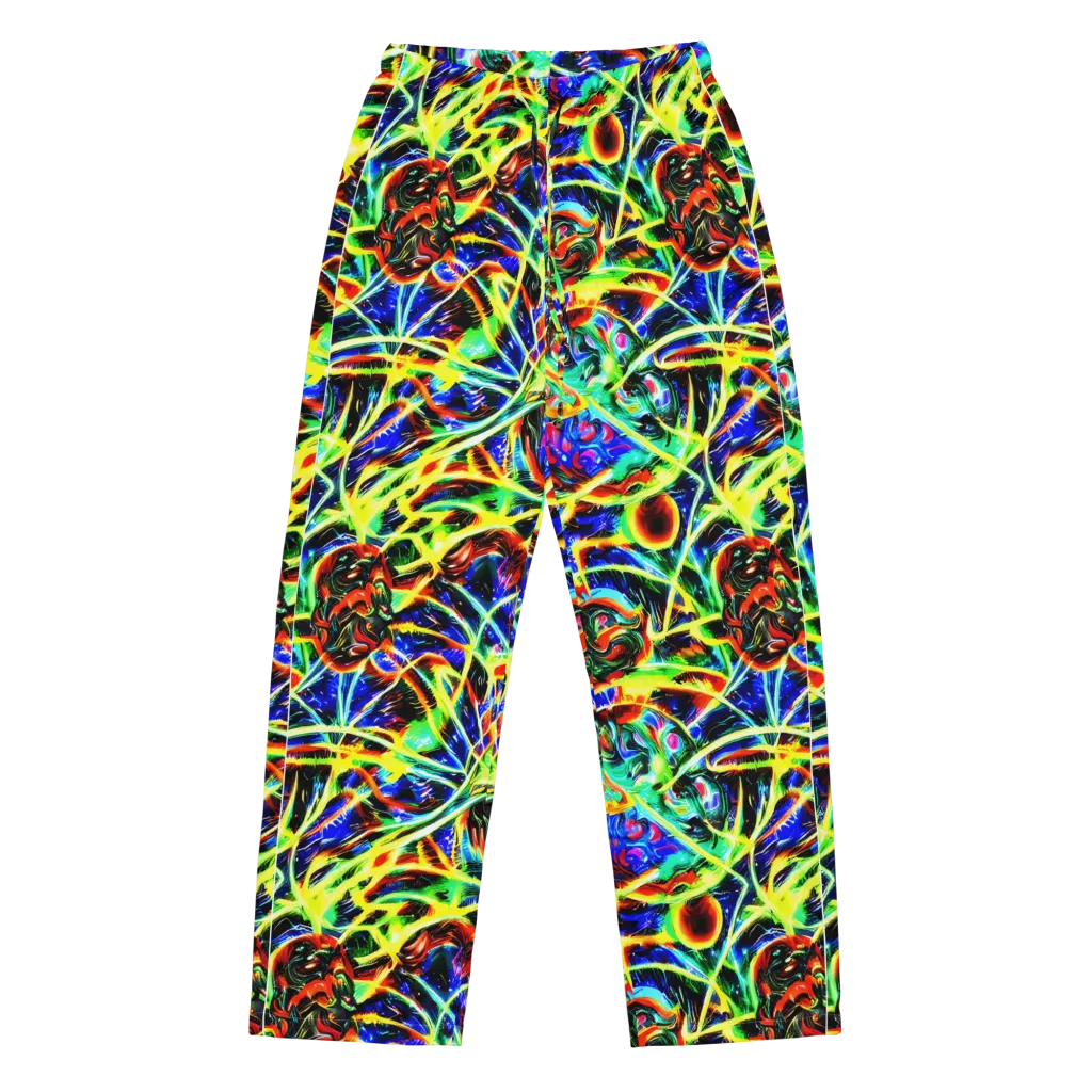 Luminous Overgrowth on Women's Pajama Pants — Front