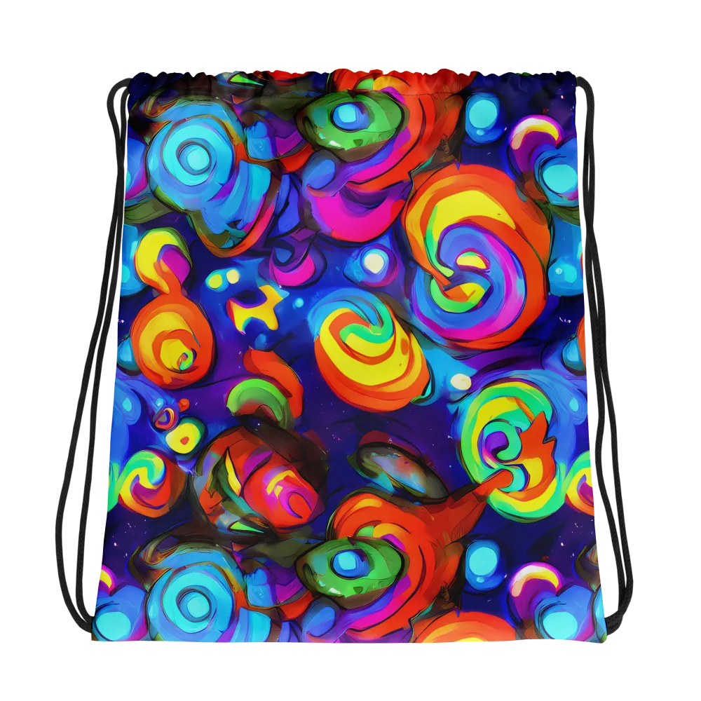 Chromatic Candyfield on Drawstring Bag — Photo