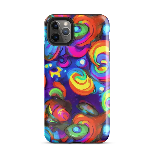 Chromatic Candyfield on a Tough Case for iPhone®