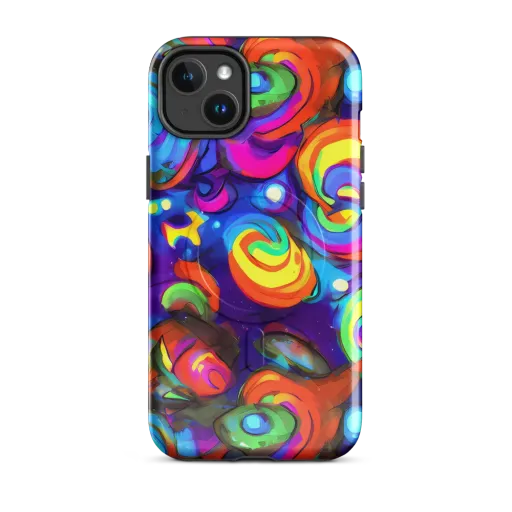 Chromatic Candyfield on a MagSafe Tough Case for iPhone®