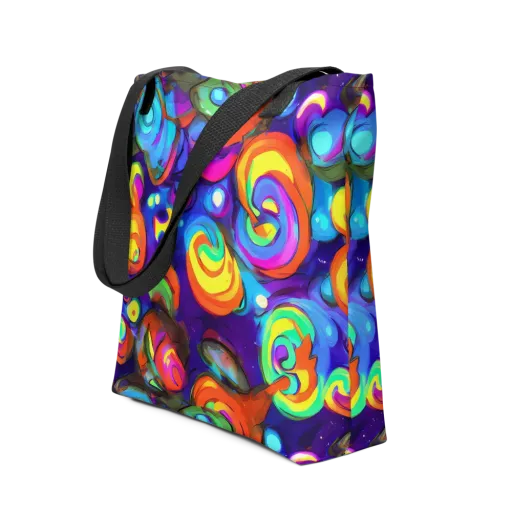 Chromatic Candyfield on a Tote Bag