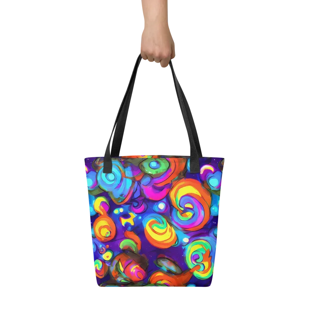 Chromatic Candyfield on Tote Bag — Front