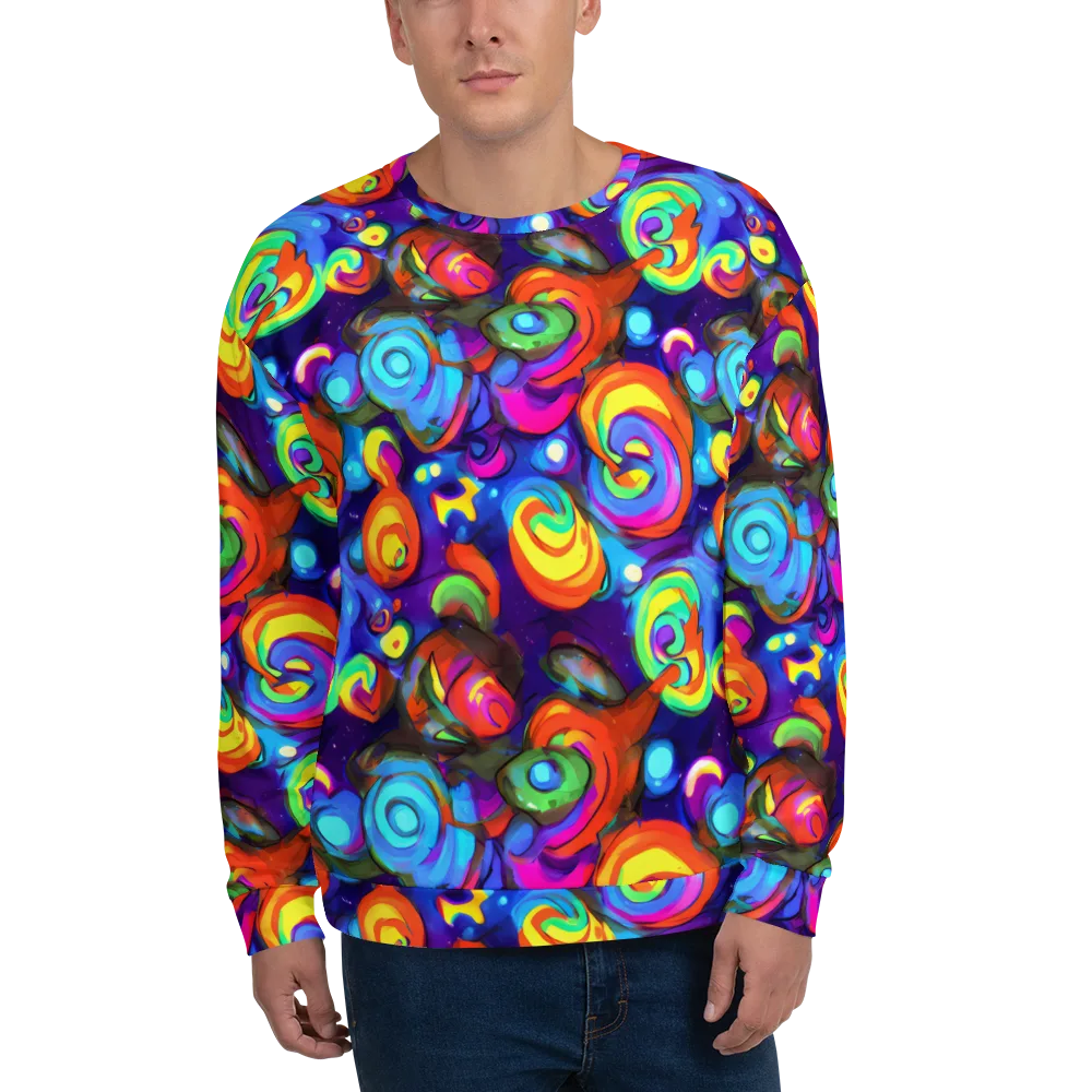 Chromatic Candyfield on Sweatshirt — Front