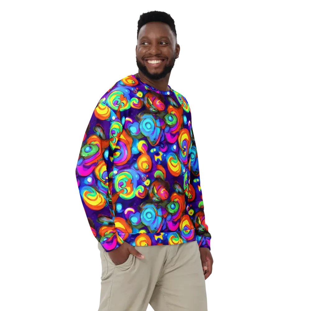 Chromatic Candyfield on Sweatshirt — Front