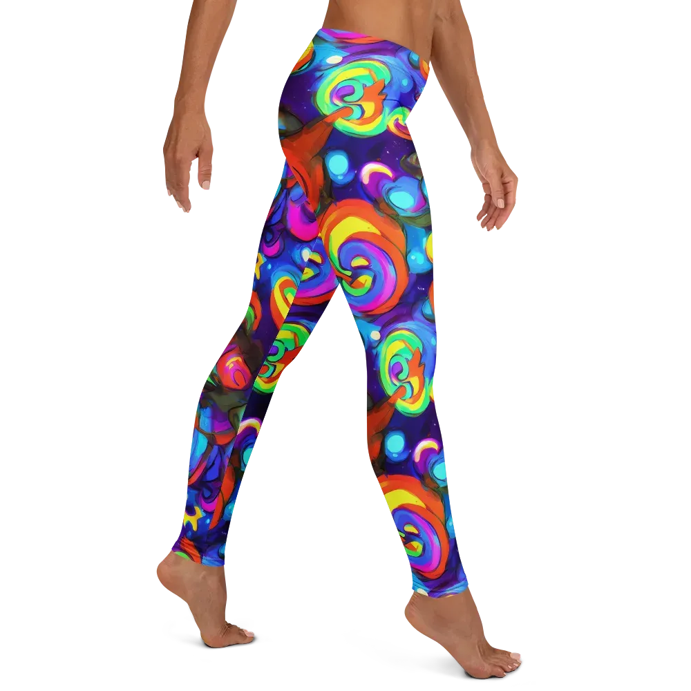 Chromatic Candyfield on Leggings — Right