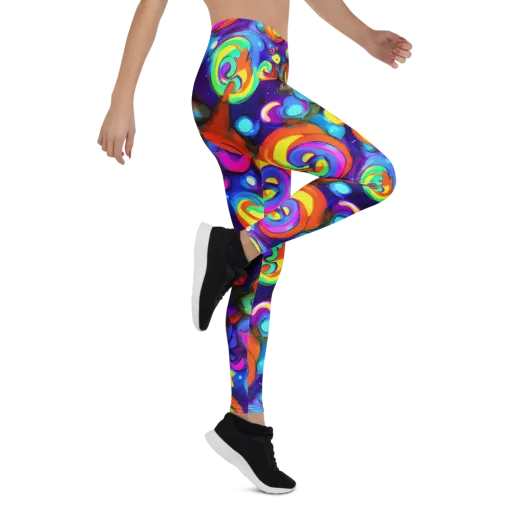 Chromatic Candyfield on a Leggings