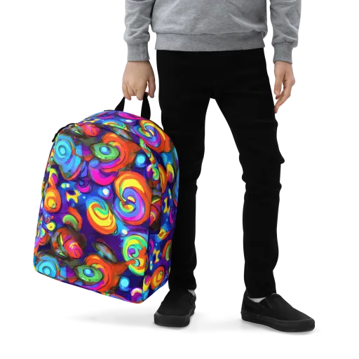 Chromatic Candyfield on a Minimalist Backpack